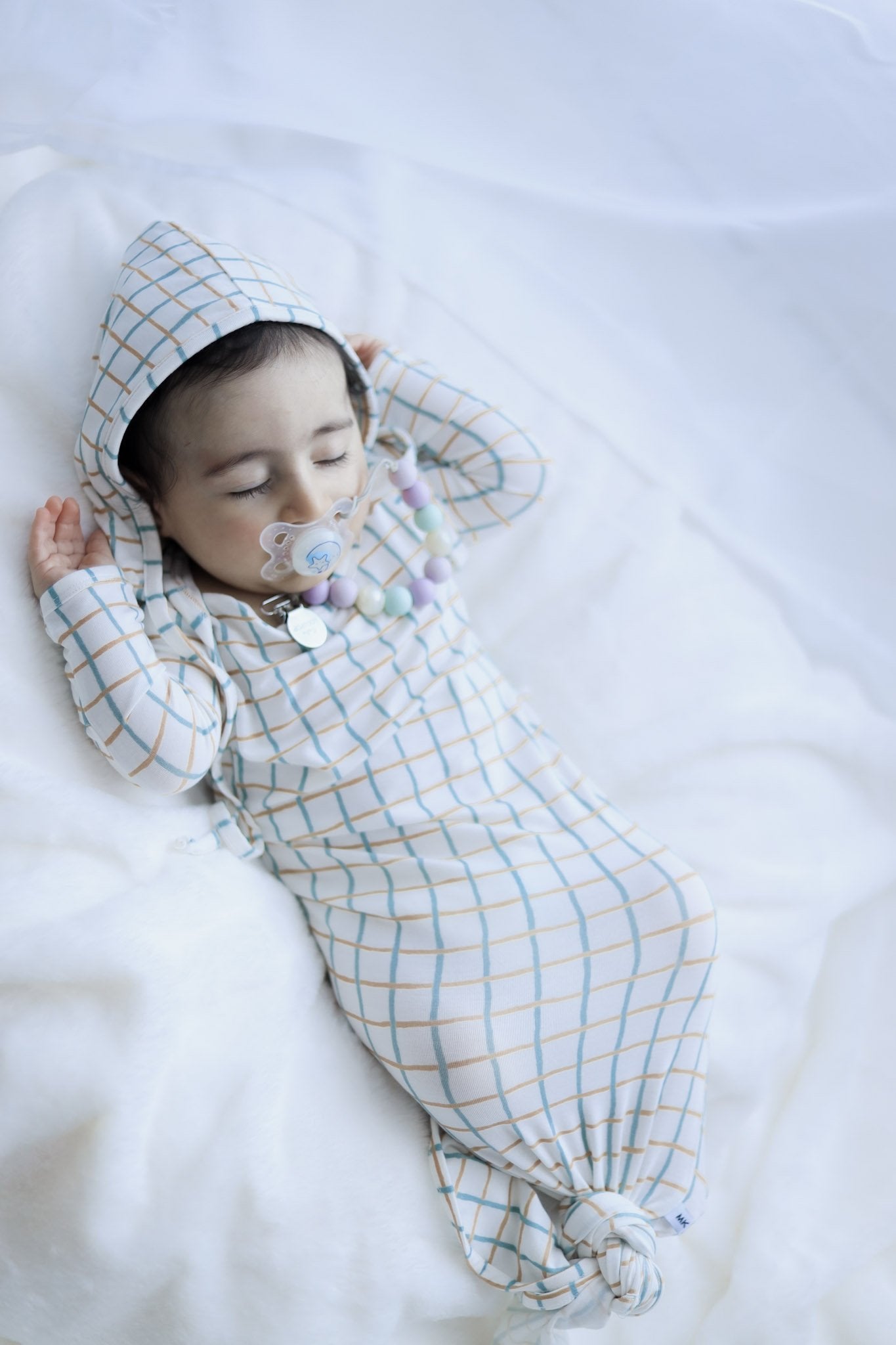 Baby Noah Knotted Gown, Knotted Gowns - Jelly Comfort