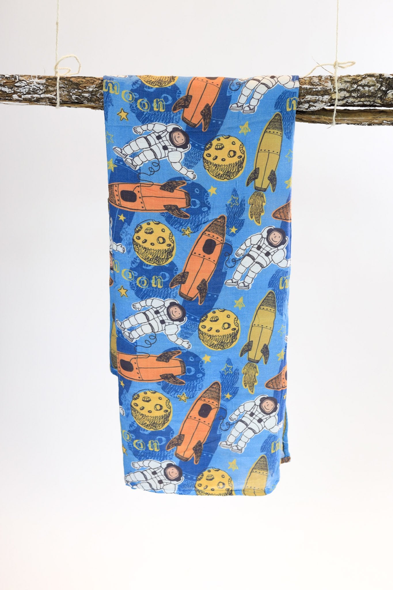Astronaut Muslin Swaddle Blankets - Jelly Comfort