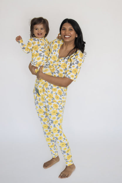 DAISY Women's Short Sleeve Loungewear Set - Jelly Comfort