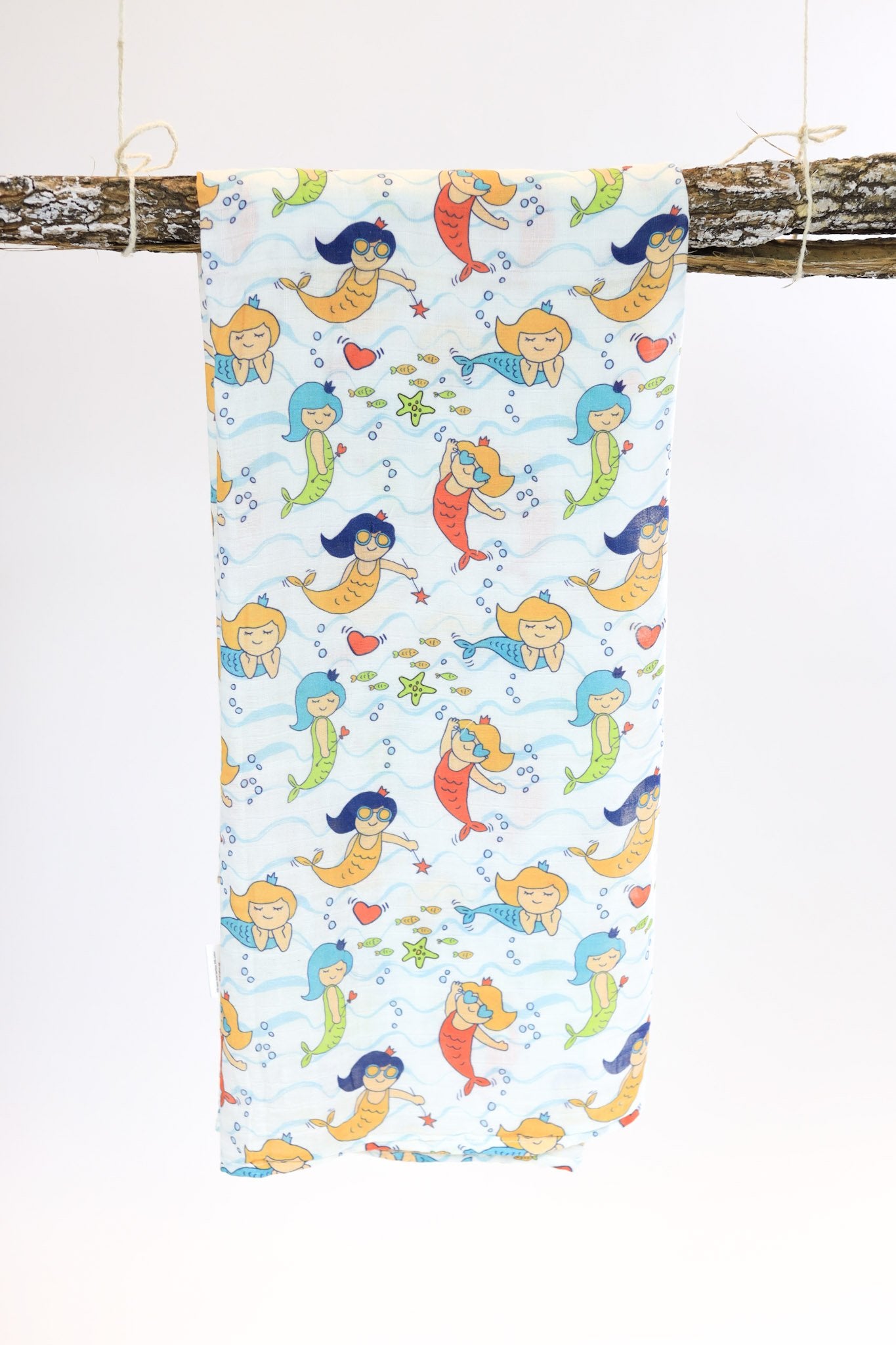 Mermaid Muslin Swaddle Blanket for Sale - Jelly Comfort