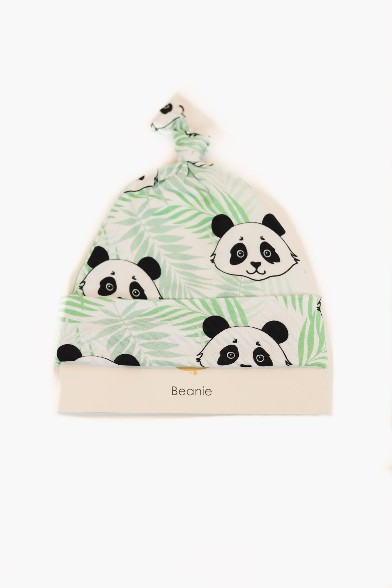 Buy Panda Top Knot Hat | Baby Panda Hat Online | Jelly Comfort